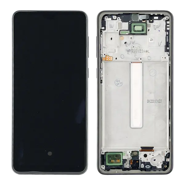 MR1_105661 Дисплей samsung galaxy a33 5g sm-a336e / sm-a336b oled with frame black (6.36" lcd) 