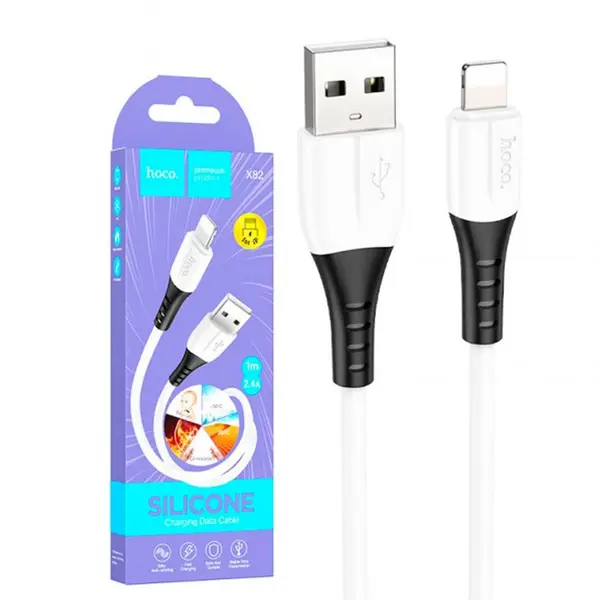 MR1_105837 Кабель usb lightning hoco x82 (1m / 2.4a) 