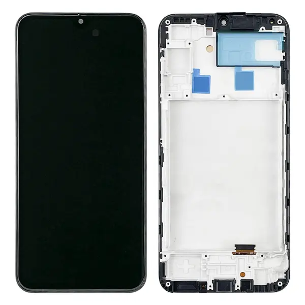 MR1_106797 Дисплей samsung galaxy a24 4g sm-a245 oled with frame black (6.5") 