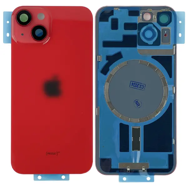 MR1_106891 Кришка задня iphone 14 red (з рамкою) original (prc) 