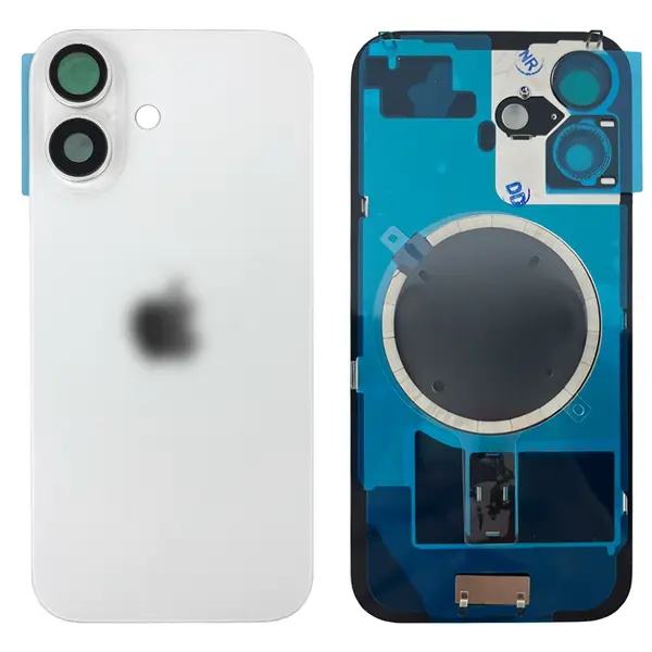MR1_108053 Кришка задня iphone 16 white (з рамкою) original (prc) 