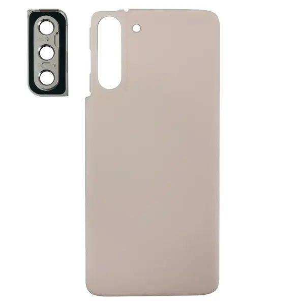 MR1_108093 Задня частина корпусу samsung galaxy s21 sm-g991 pink (з склом камери) 