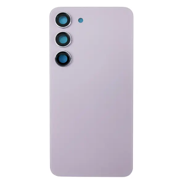 MR1_108095 Задня частина корпусу samsung galaxy s23 sm-s911 lavender (з склом камери) 