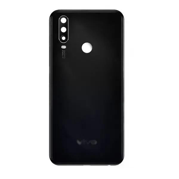 MR1_108098 Задня частина корпусу vivo y15 black (з склом камери) 