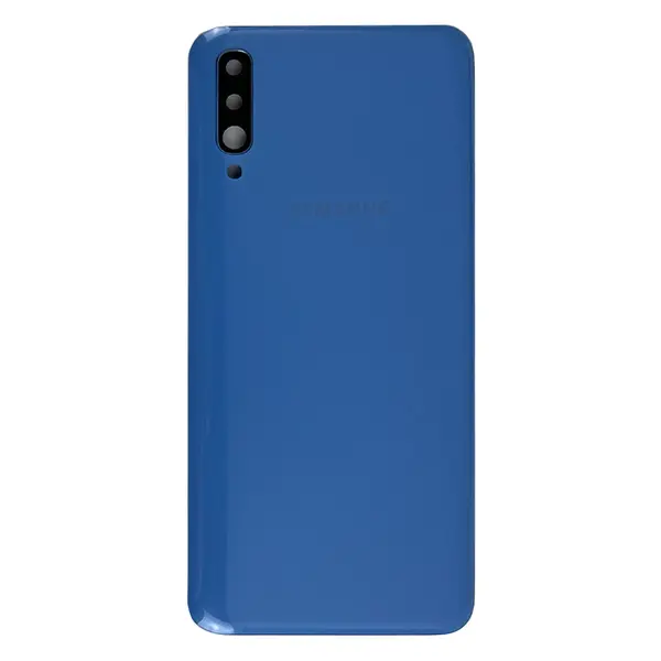 MR1_109654 Задня частина корпусу samsung galaxy a70 sm-a705 blue (з склом камери) 