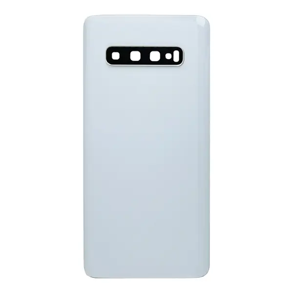 MR1_109655 Задня частина корпусу samsung galaxy s10 plus sm-g975 white (з склом камери) 