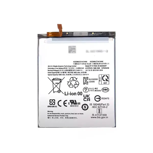 MR1_105644 Акумулятор eb-ba546aby (5000mah) для samsung galaxy a54 5g sm-a546 / a34 5g sm-a346 