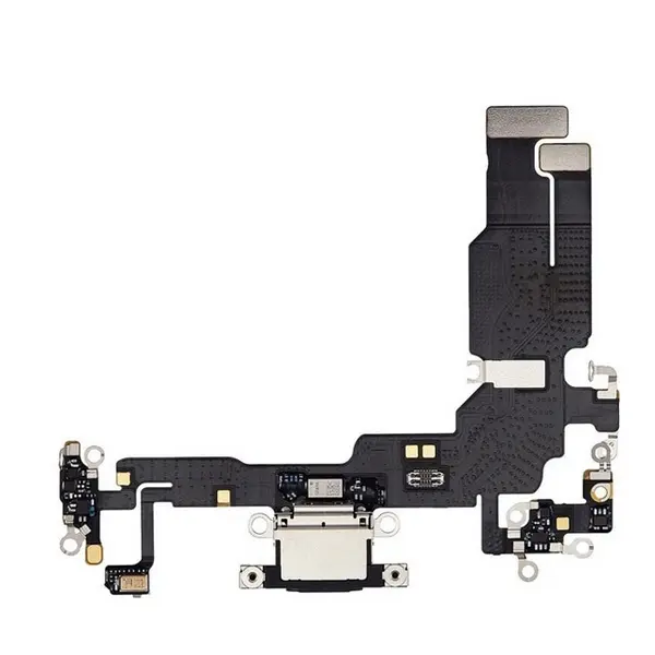 MR1_107843 Шлейф зарядки для iphone 15 (6.1") black (original prc) 
