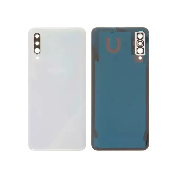 MR1_106708 Задня частина корпусу samsung galaxy a30s sm-a307 white (з склом камери) 