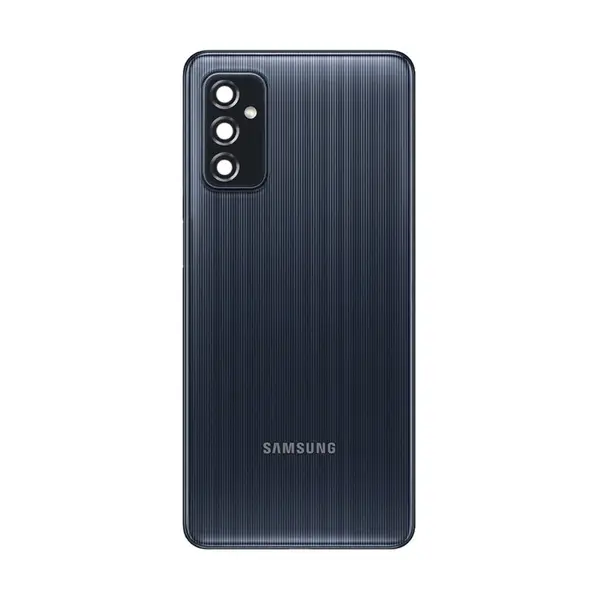 MR1_105940 Задня частина корпусу samsung galaxy m52 sm-m526 black (з склом камери) 