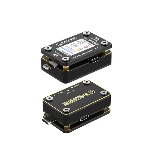 MR1_109754 Usb тестер mechanic t-824se (usb-c - lightning, 400mah) 