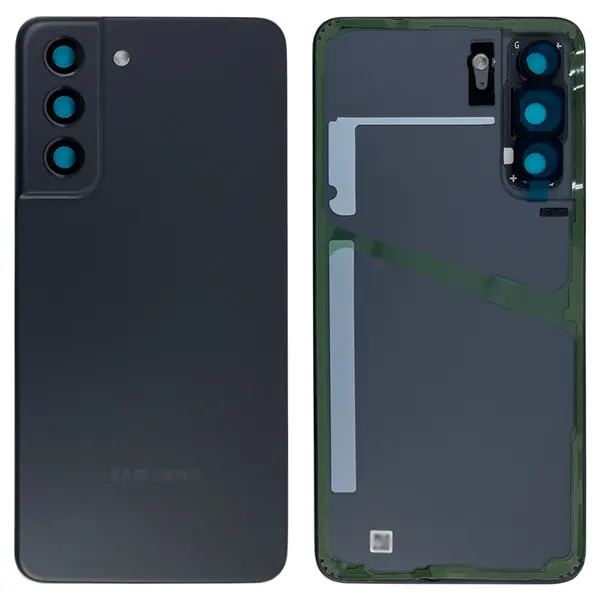 MR1_111100 Задня частина корпусу samsung galaxy s21 fe 5g sm-g990b graphite (з склом камери) original (prc) 