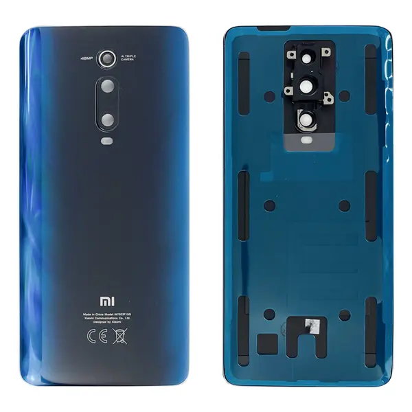 MR1_111118 Задня частина корпусу xiaomi mi 9t / redmi k20 black (з склом камери) original (prc) 