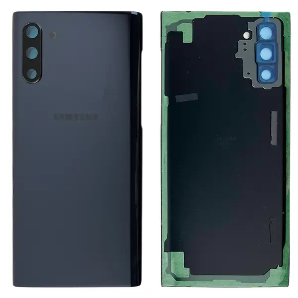 MR1_111680 Задня частина корпусу samsung galaxy note 10 sm-n970 aura black (з склом камери) original (prc) 