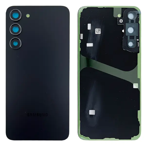 MR1_111987 Задня частина корпусу samsung galaxy s23 plus sm-s916 phantom black (з склом камери) original (prc) 