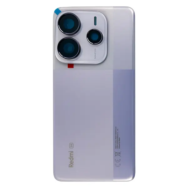 MR1_112031 Задня частина корпусу xiaomi redmi note 14 5g purple (з склом камери) original (prc) 