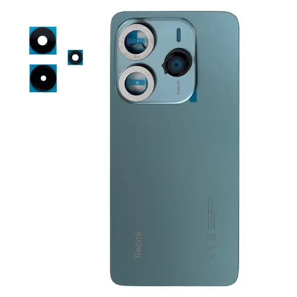 MR1_112037 Задня частина корпусу xiaomi redmi note 14 4g blue (з склом камери) original (prc) 