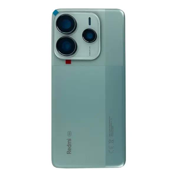MR1_112039 Задня частина корпусу xiaomi redmi note 14 5g green (з склом камери) original (prc) 