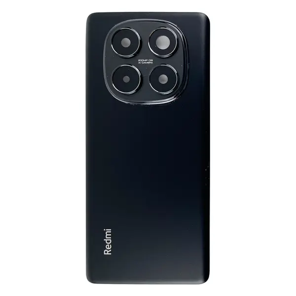 MR1_112040 Задня частина корпусу xiaomi redmi note 14 pro 4g black (з склом камери) original (prc) 