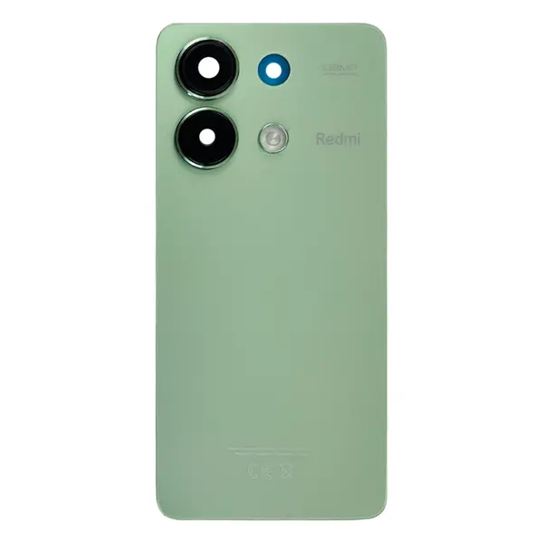 MR1_112955 Задня частина корпусу xiaomi redmi note 13 4g mint green (з склом камери) original (prc) 