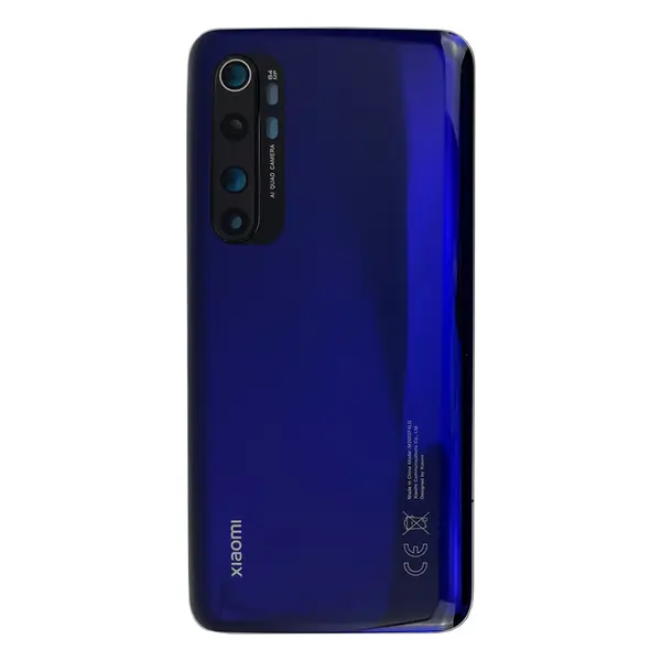 MR1_112988 Задня частина корпусу xiaomi mi note 10 lite purple (з склом камери) original (prc) 