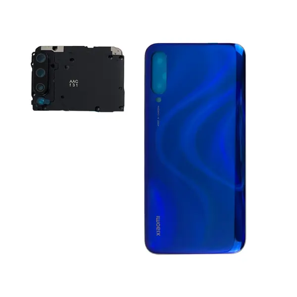 MR1_112990 Задня частина корпусу xiaomi mi a3 / mi cc9e blue original (prc) 