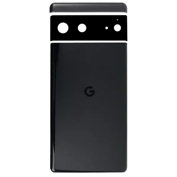 MR1_113141 Задня частина корпусу google pixel 6, комплект верх + низ stormy black original (prc) 