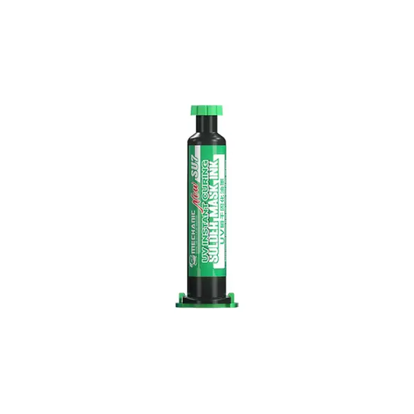 MR1_110965 Паяльна маска mechanic su7 з уф-затвердінням (зелена, 10ml) 