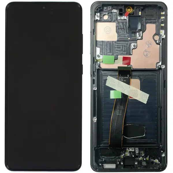 MR1_113819 Дисплей samsung galaxy s20 ultra sm-g988b/f oled with frame black (repart) 