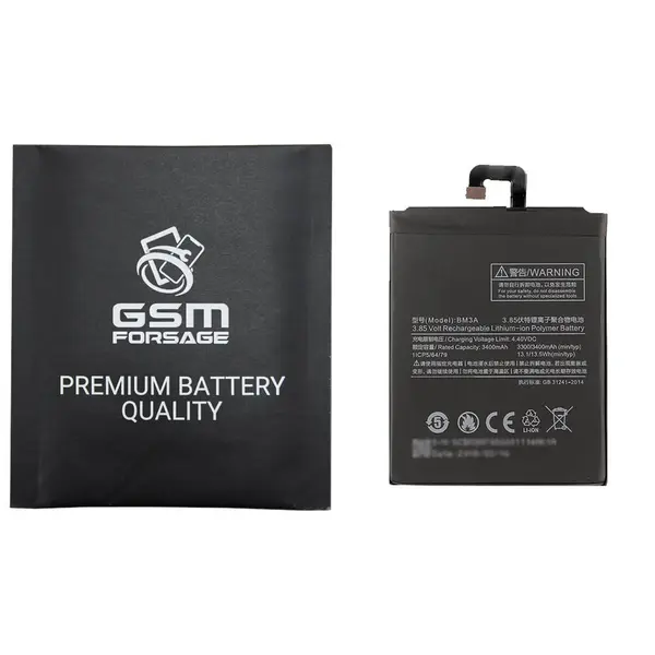 MR1_110231 Акумулятор bm3a (3400mah) для xiaomi mi note 3 premium quality 