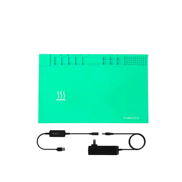 MR1_111248 Килимок-термомат для робочого столу refox rs30 esd (280мм*450мм) green 