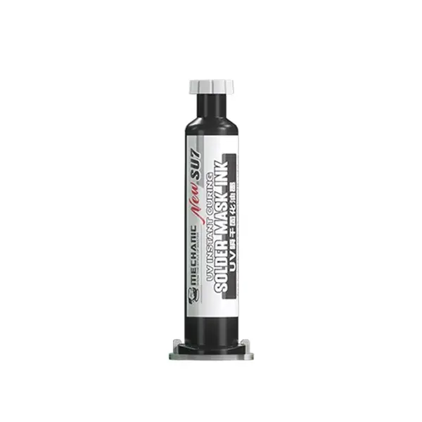 MR1_111754 Паяльна маска mechanic su7 з уф-затвердінням (біла, 10ml) 