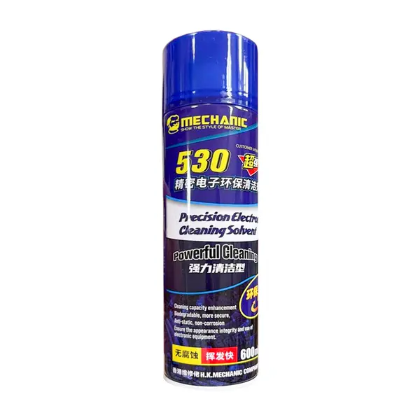 MR1_111780 Спрей чистки чутливої електроніки mechanic 530 (600 мл.) (чорний) 