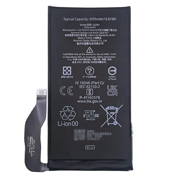 MR1_112342 Акумулятор gze8u (4270mah) для google pixel 7 