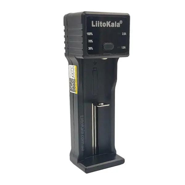 MR1_114259 Універсальний зарядний пристрій liitokala lii-100c для акумуляторів 18650, aa, aaa, та інші 