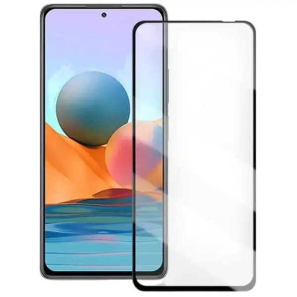 MR3_194268 Скло redmi 10, redmi note 10 5g, poco m3 pro (mietubl super-d) black, без упаковки 