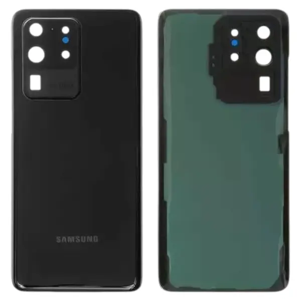 MR3_199245 Задня кришка samsung g988 galaxy s20 ultra cosmic black (зі склом камери) оригінал (prc) 