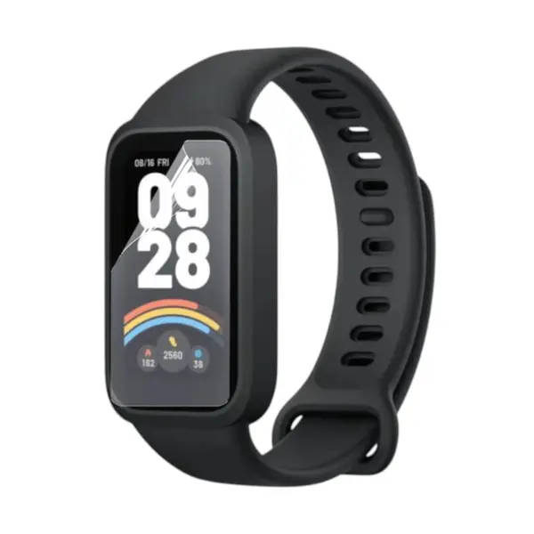 MR3_199854 Захисна плівка xiaomi mi band 9 active (0.2mm, 3d чорний) polycarbone 