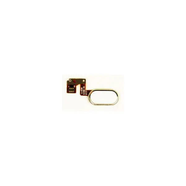 MR1_81295 Шлейф meizu m3 note m681 10pin центральна кнопка (home) white 