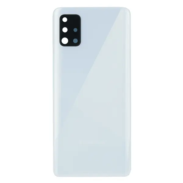 MR1_101559 Задня частина корпусу samsung galaxy a51 sm-a515 white (з склом камери) 