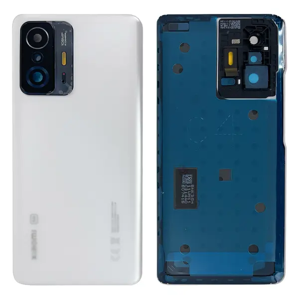 MR1_111150 Задня частина корпусу xiaomi 11t / 11t pro moonlight white (з склом камери) original (prc) 