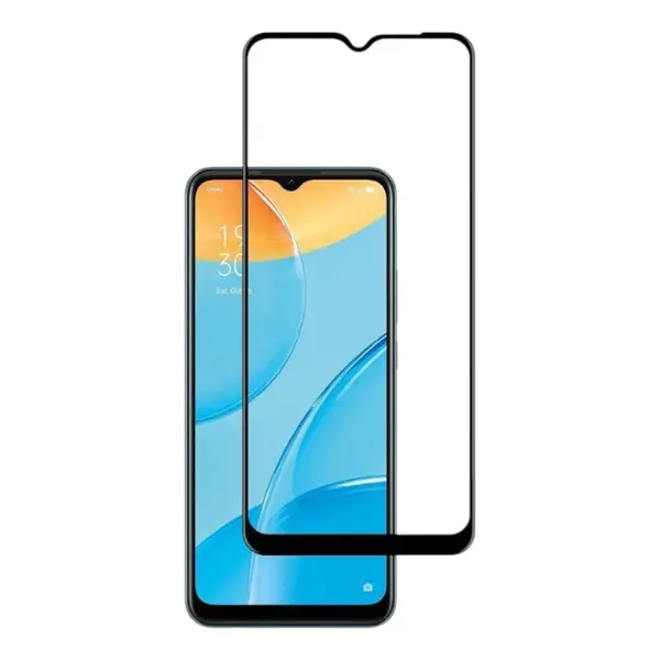 MR3_200207 Скло oppo a15, a15s (0.3mm, 5d топ) black 