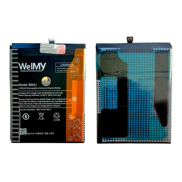 MR3_214334 Акумулятор redmi note 8 pro (bm4j) welmy 