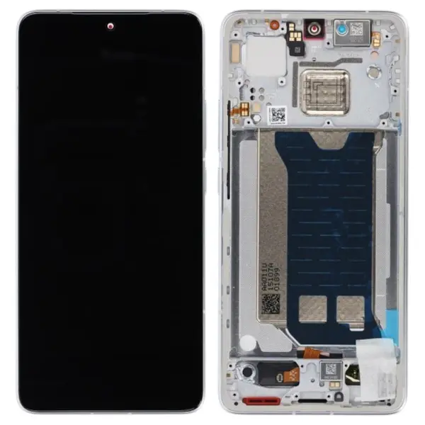 MR3_222758 Дисплей poco f7 pro 5g 2025, з сенсором, та рамкою silver сервісний оригінал 