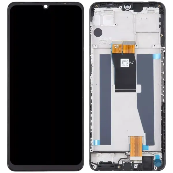MR3_222817 Дисплей zte blade v50 vita, з сенсором, та рамкою black 