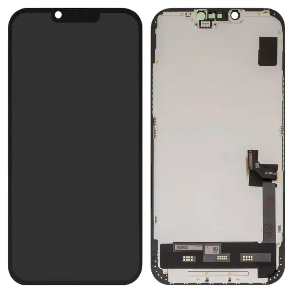 MR3_223740 Дисплей iphone 14 plus, з сенсором, та рамкою black (jcid soft oled) без помилки 