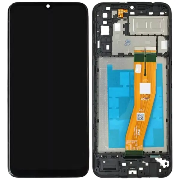 MR3_224522 Дисплей samsung sm-a042 galaxy a04e (2022), з сенсором, та рамкою black service pack 