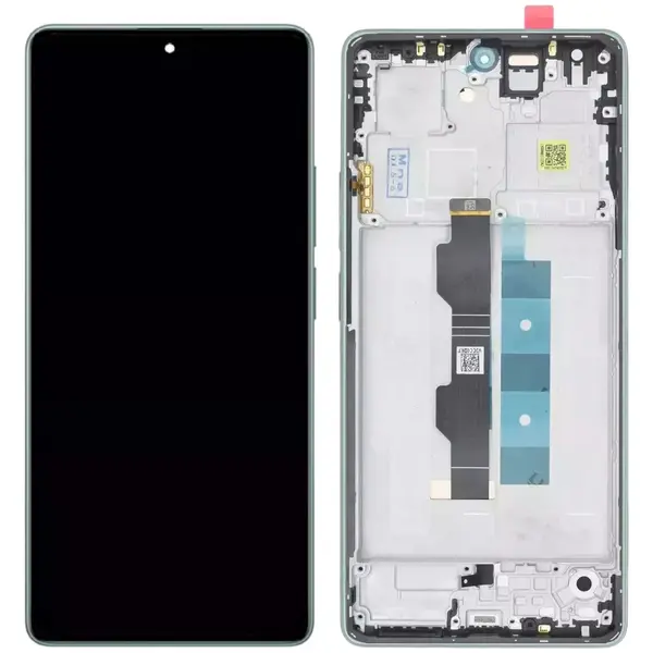 MR3_224705 Дисплей redmi note 13 pro 4g, note 14s, poco m6 pro 4g, з сенсором, та рамкою forest green oled 