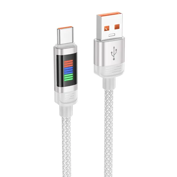 MR3_225922 Кабель usb hoco u126 type-c qc 27w 1.2m grey 
