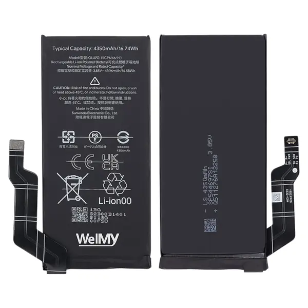 MR3_226018 Акумулятор google pixel 6a (glu7g) welmy 